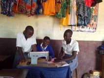 Students of Sabongari Vocational Training Center learning how to Sew